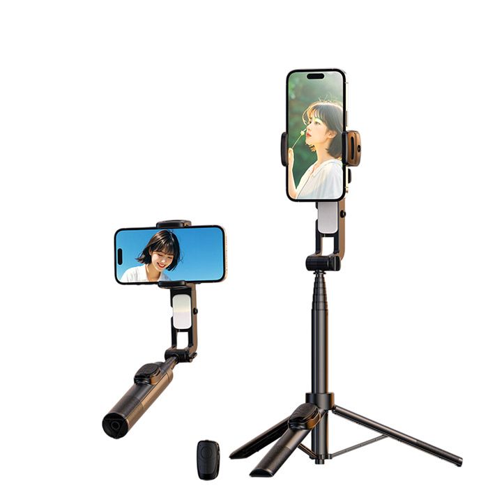 A8S Gimbal Stabilizer Tripod 360 Degree Rotation Stable