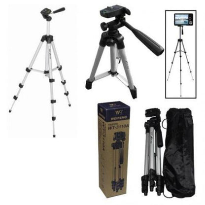 Tripod Camera Stand 3110  43.5-inch  Aluminum Tripod Professional Tripod