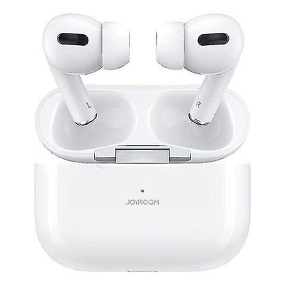 Joyroom JR-T03S Pro (NX3) Wireless Headphones in White With a Thin Red Case