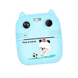 D8S Childrens Time Front/Back Rear HD Digital Thermal Print Camera 1080P 48MP Purple