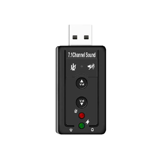 USB Sound Card 7.1 External Audio Adapter