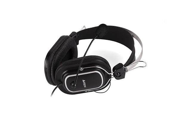 A4TECH HU-50 USB Wired Headset | Noise-Cancelling Mic | For Call Centers & Office