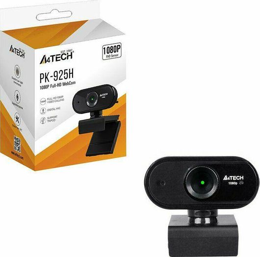 1080P Full-HD Webcam with Noise-Cancelling Microphone and Anti-Glare Coating