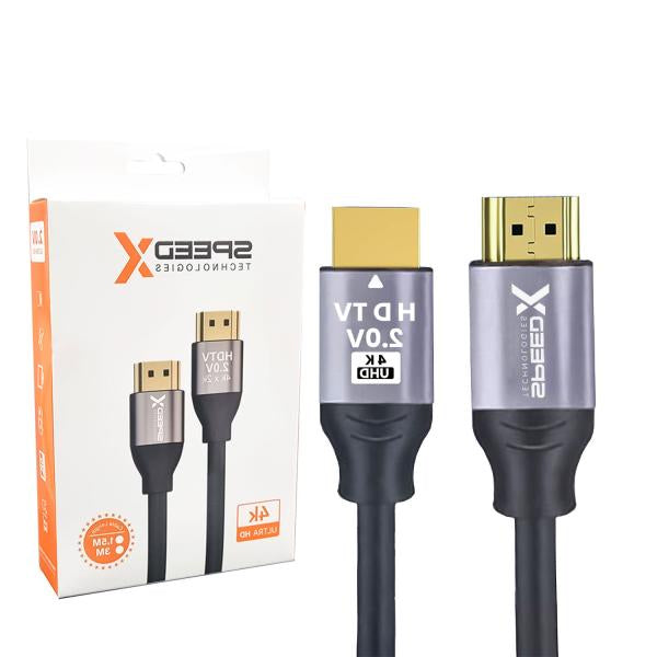 SPEED-X 2.0V HDMI Premium Cable Ultra HD 4K