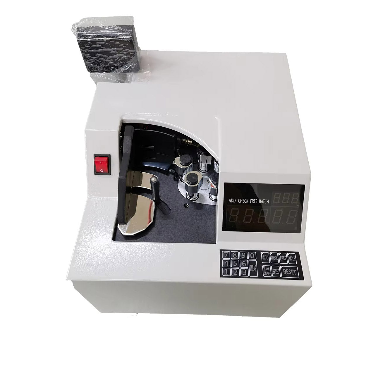 Speed-X S129 Desktop Vacuum Banknote Counter with Customer Display Cash Counting Machine