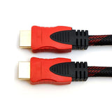 30 Meter High-Performance HDMI Cable with Protective Mesh Braiding and 4K Support.