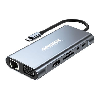 SPEED-X 11 In 1 Multi-Port Type C