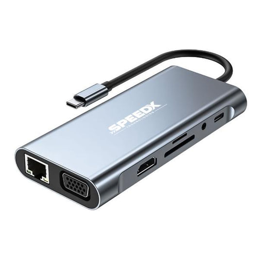SPEED-X 11 In 1 Multi-Port Type C