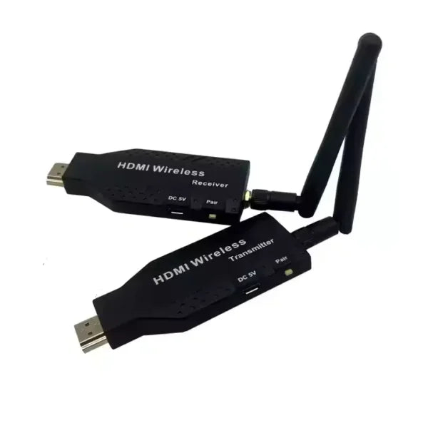 50M Wireless HDMI Extender 1080P Video Transmitter and Receiver for PC and TV