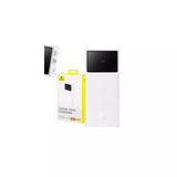 Baseus Star-Lord 30000mAh Power Bank | 30W Fast Charging | Digital Display (Moon White)