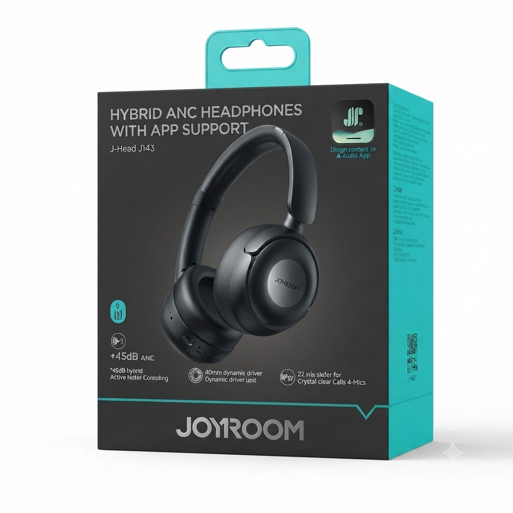 JOYROOM JR-JH3 hybrid ANC Wireless Headphones with App Control