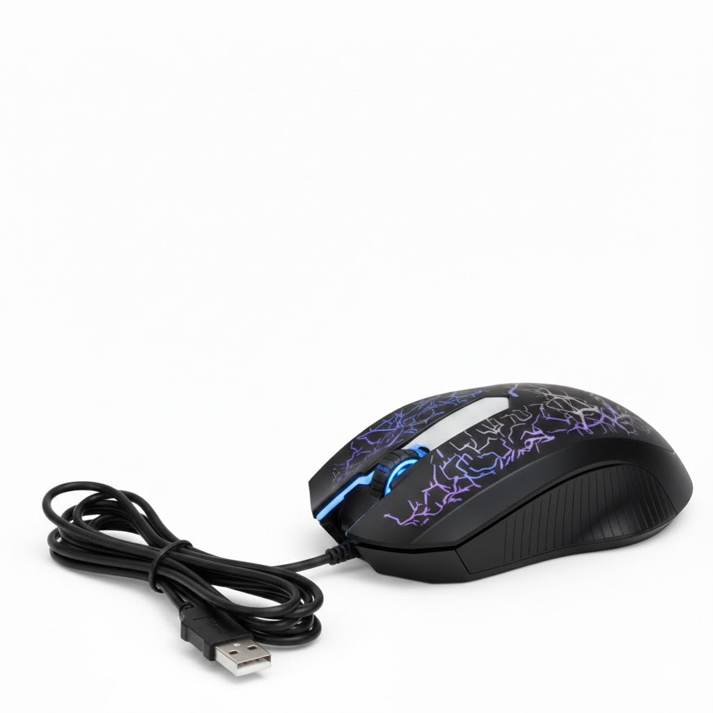 8310 RGB Gaming Wired Mouse with Adjustable DPI and Ergonomic Design