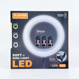 Plokama LIVE-R56 22-Inch 56cm 3-Color LED Ring Light