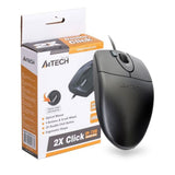 A4TECH OP-620D Wired Optical Mouse | High Precision | USB Plug & Play