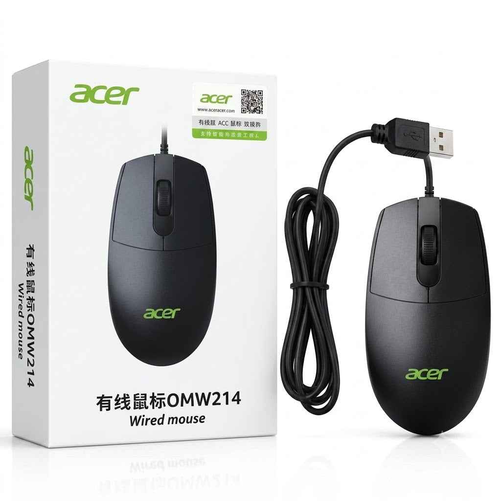 Acer OMW214 Wired Office Mouse
