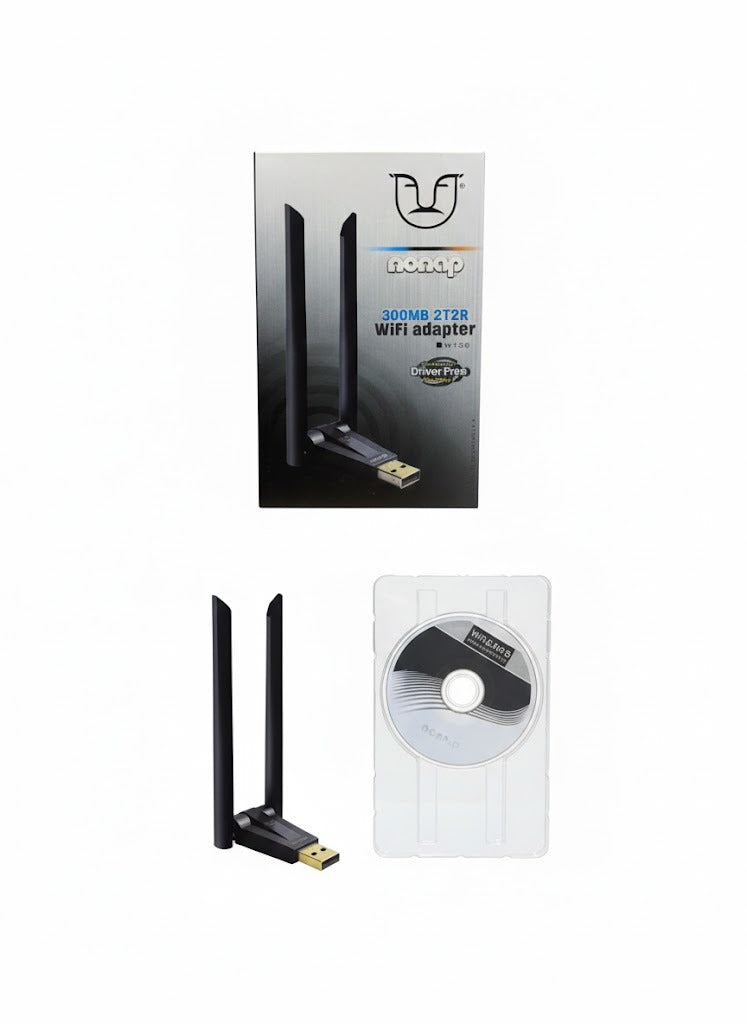 Alfa W136 Dual Antenna 300MB WiFi USB Adapter