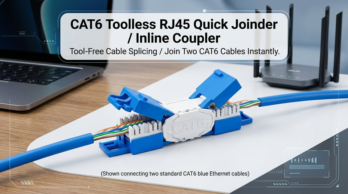 CAT6 Toolless RJ45 