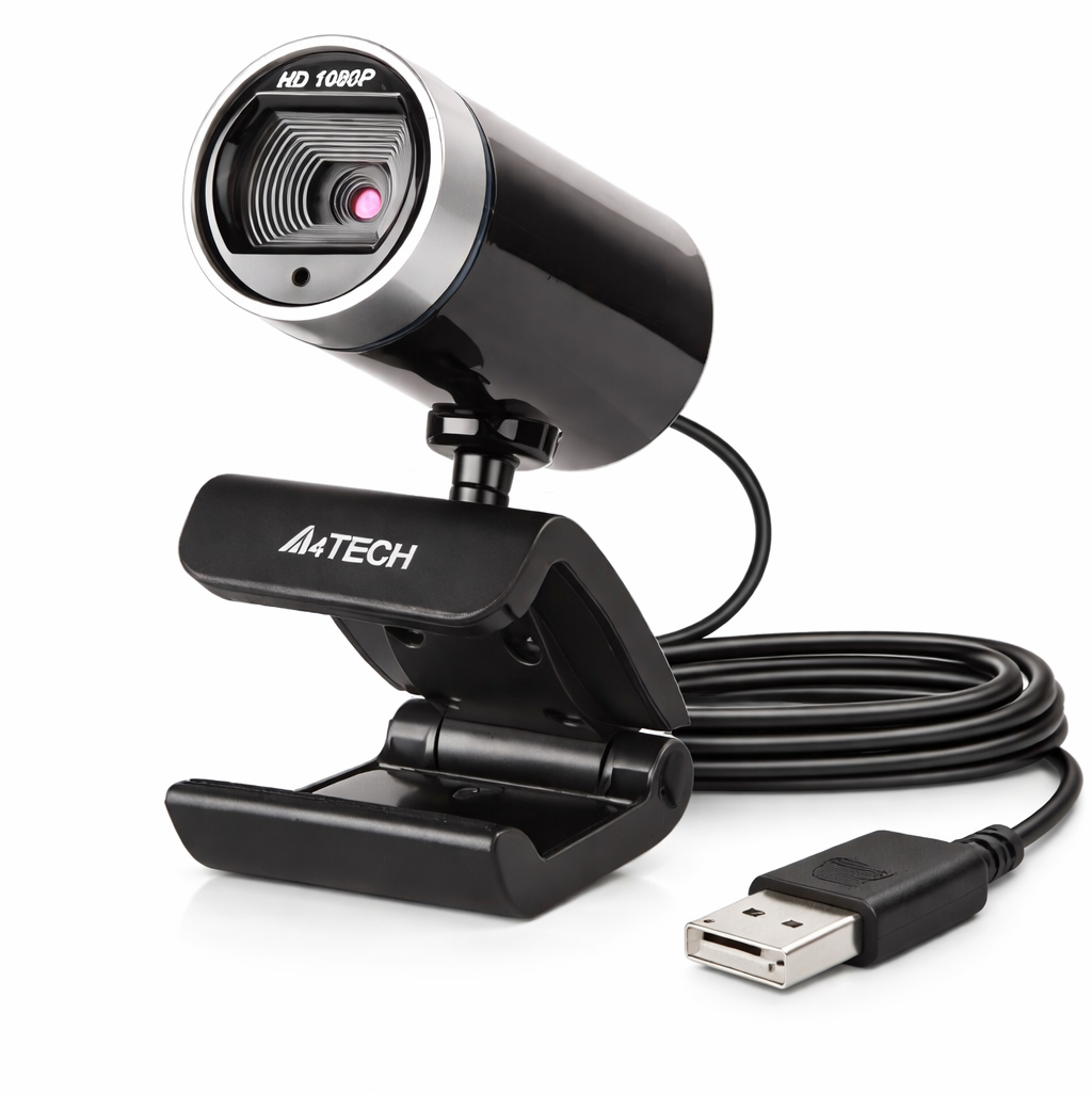 A4-TECH PK-910H Full-HD 1080P Webcam | Built-in Digital Mic | Glass Lens