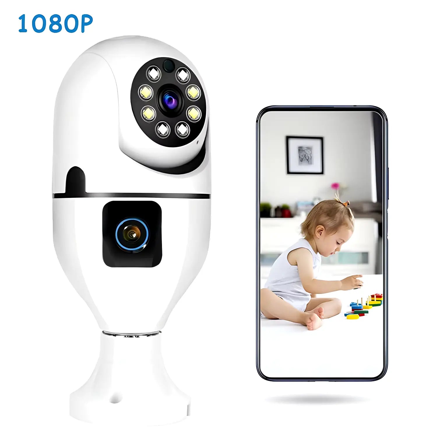 Speed-X SP-E27 Bulb Camera 1080p