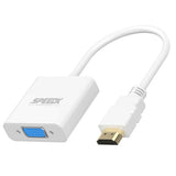 White USB Type-C to HDMI adapter with SPEEDX branding on a white background