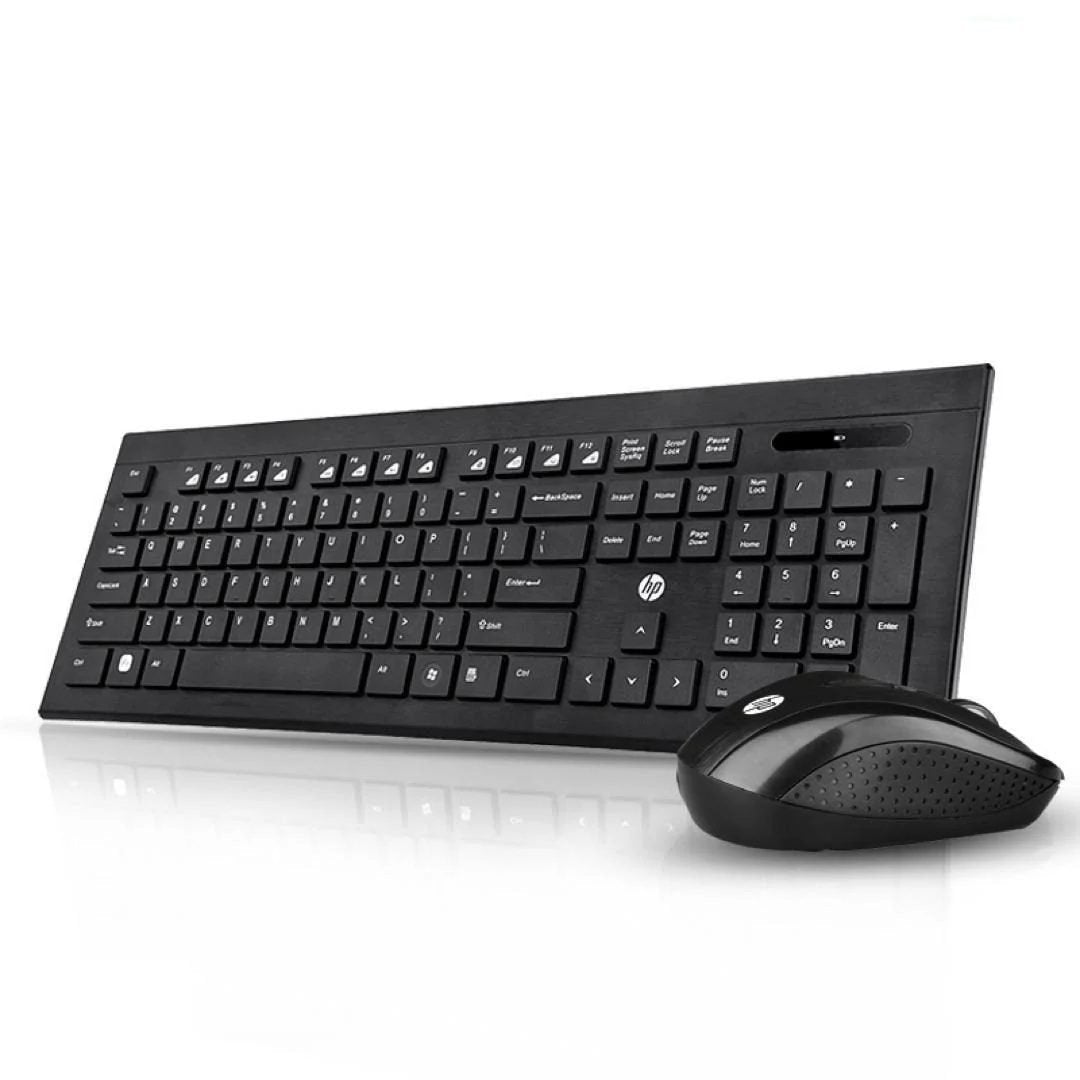 HP CS700 wireless keyboard and mouse combo featuring high-performance connectivity and ergonomic design for professional office use