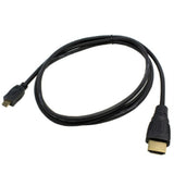 HDMI to Micro HDMI Cable, offering reliable high-definition connectivity between your devices, featuring durable construction and signal stability for cameras, tablets, and portable electronics