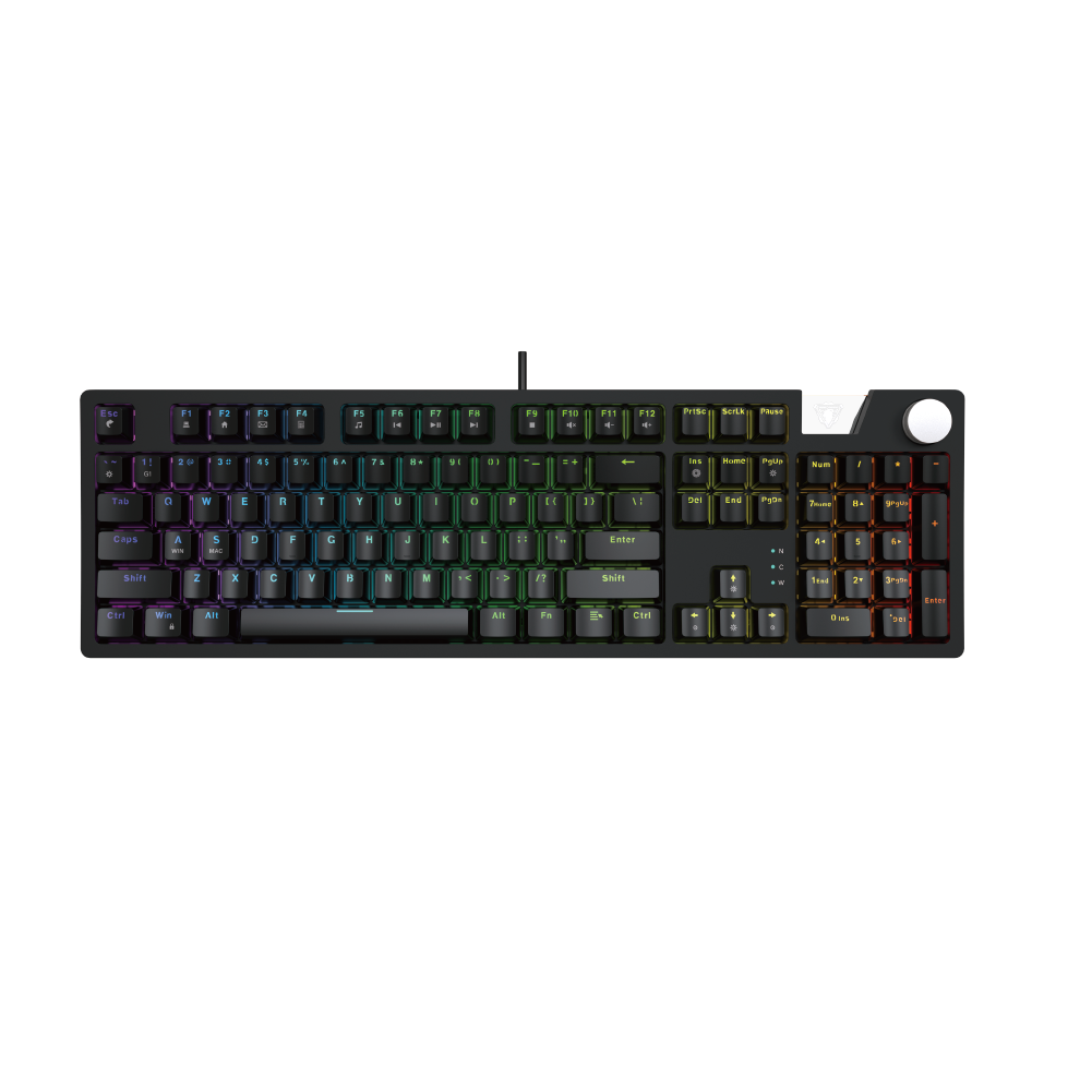 JEDEL KL158 RGB Mechanical Gaming Keyboard Red Switch