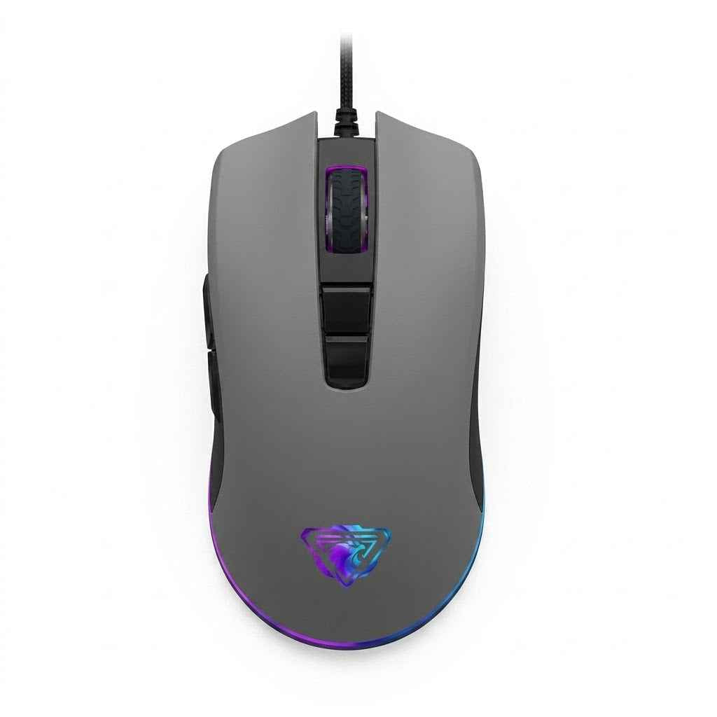 JEDEL GM708 RGB Gaming Mouse 7D Wired, High Precision, Ergonomic Design