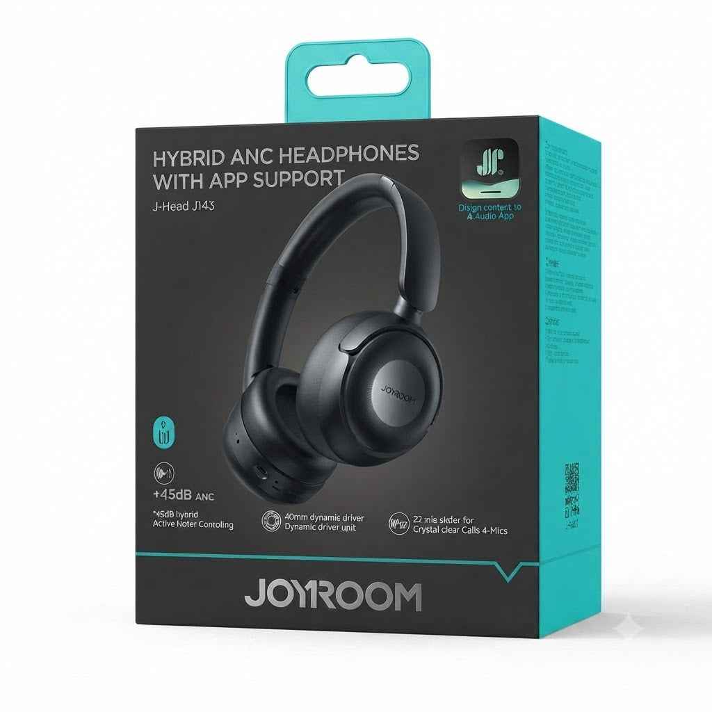 JOYROOM JR-JH3 hybrid ANC Wireless Headphones with App Control