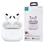 Joyroom JR-T03S Plus 4th Generation TWS earbuds with high impedance bass and noise-reducing microphone