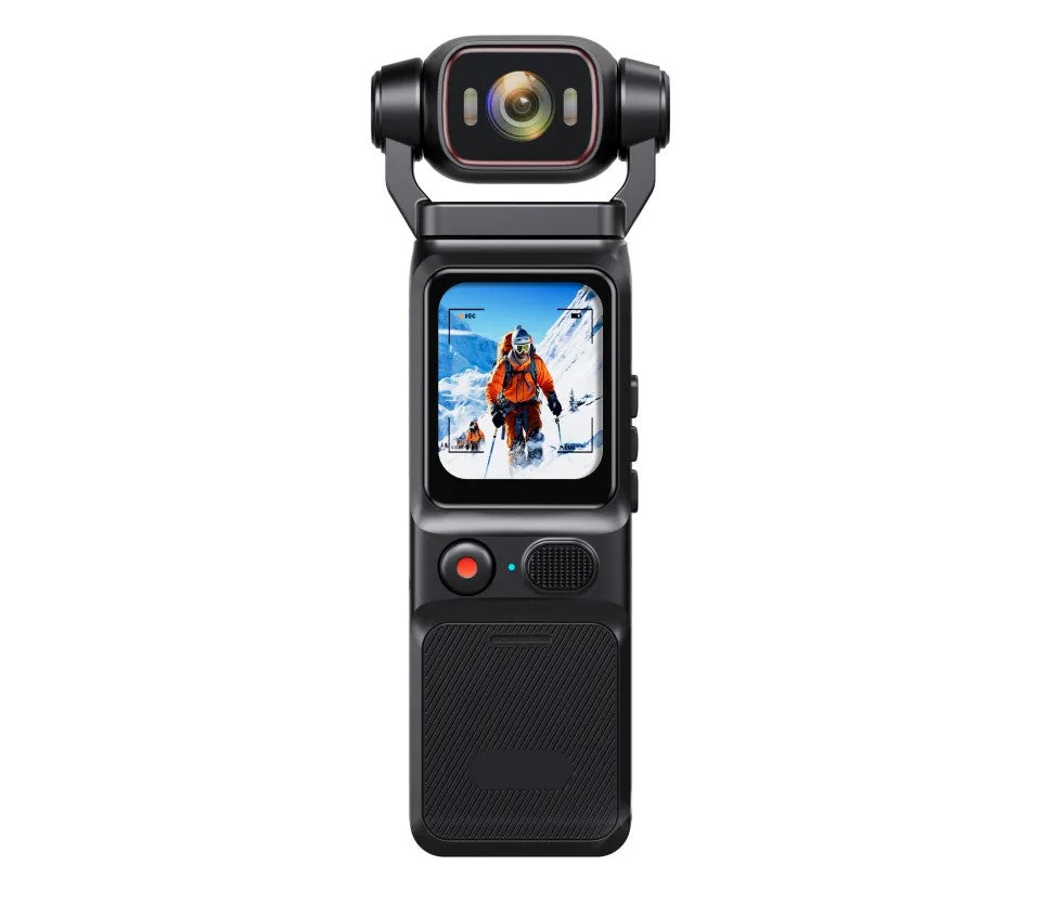 Technical breakdown of the L18 action camera 6-axis gyro stabilization and 160-degree wide-angle optics.