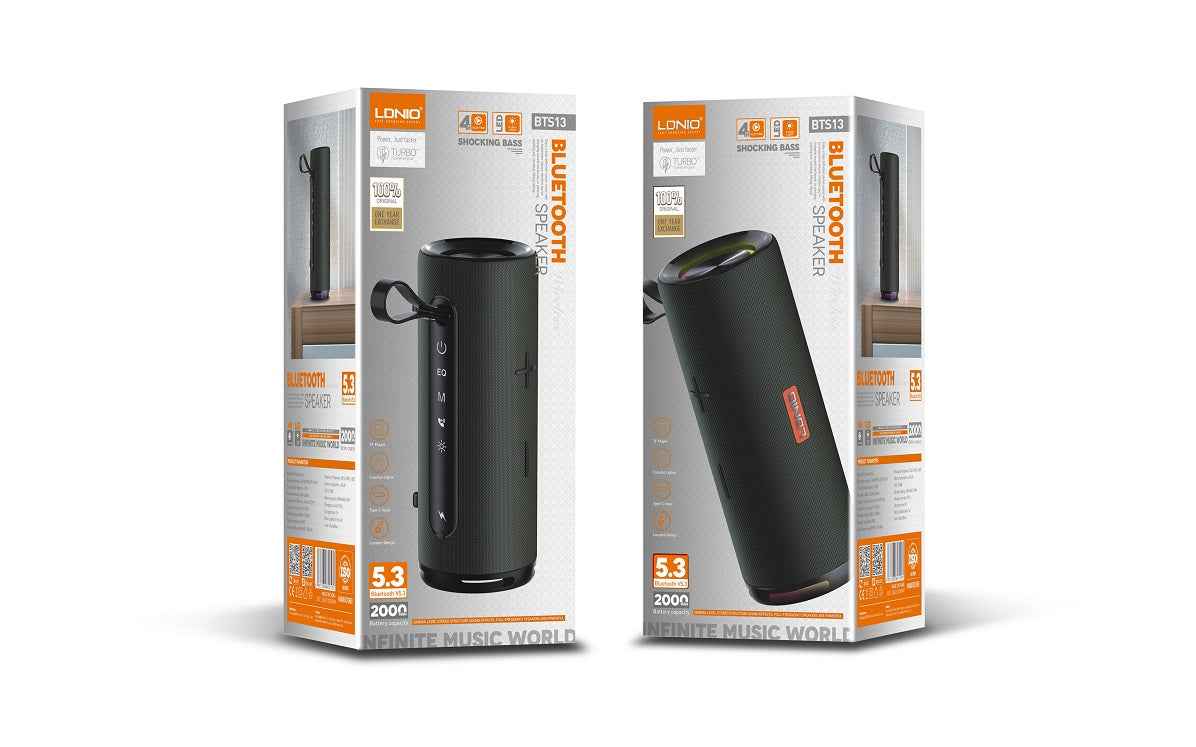 LDNIO BTS13 Mini Wireless BT Bass HIFI Speaker