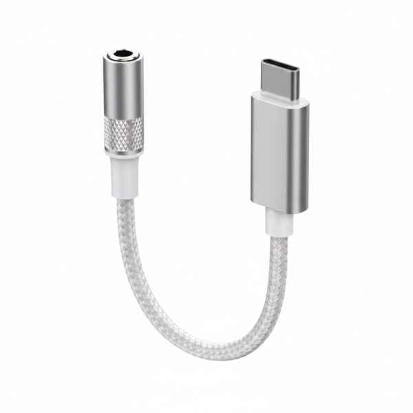 LDNIO LSY80C Type-C to 3.5mm Hi-Fi Audio Adapter with DAC & Wire Control