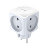 LDNIO Z11 Wall Switch Socket 4 Outlet Extender Electrical Plugs Grounded EU Wall Socket Adapter
