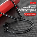 Lenovo HE05X II Bluetooth 5.0 neckband earphones with magnetic earbuds and HIFI sound quality
