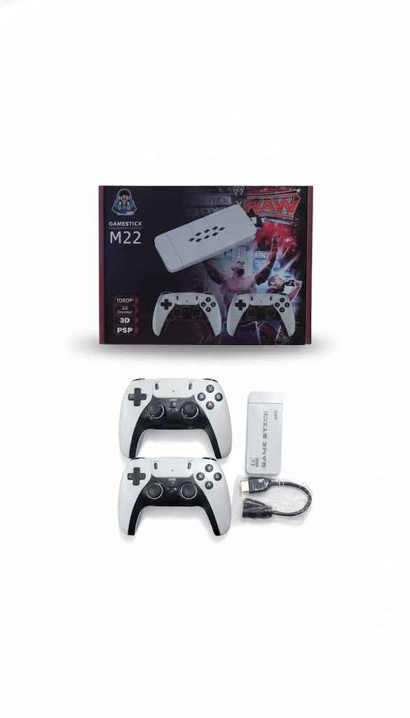 M22 Game Stick 4K Retro Console: Unlock 30,000+ Classic Games for Endless Fun