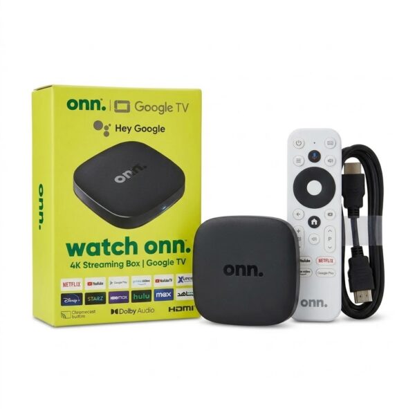 ONN Android Tv Box 2/8 Show 4/32 Voice Remote