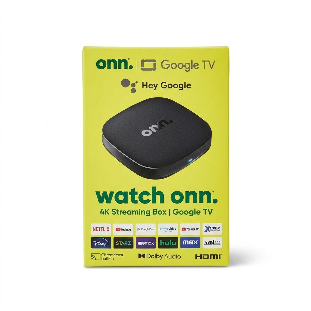 ONN Android Tv Box 2/8 Show 4/32 Voice Remote