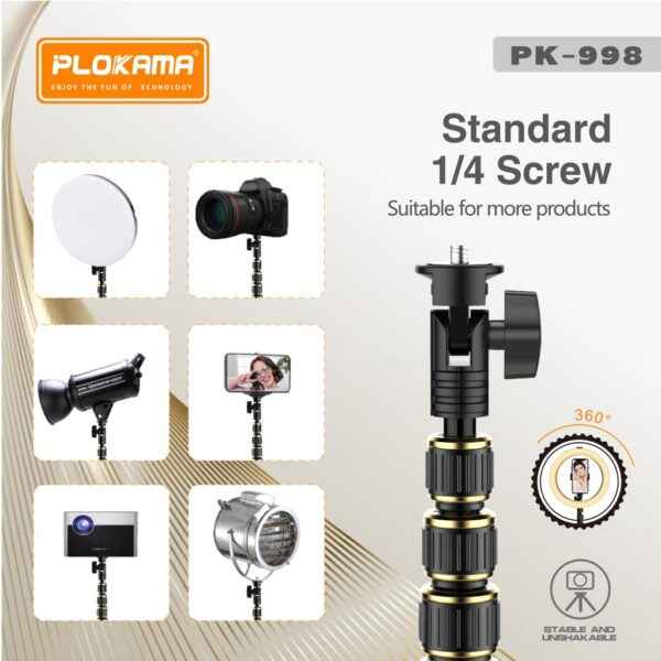 Plokama PK-998 All in One With Remote Tripod Stand