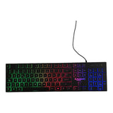 RAMKO R510 RGB Gaming Keyboard Silent and Soft Keys with Backlight Design