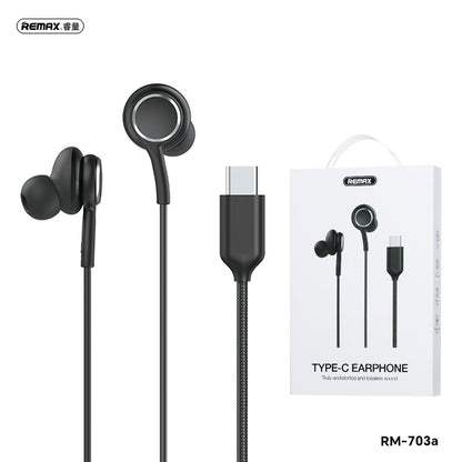 REMAX RM-703A Type C Lightweight Handfree