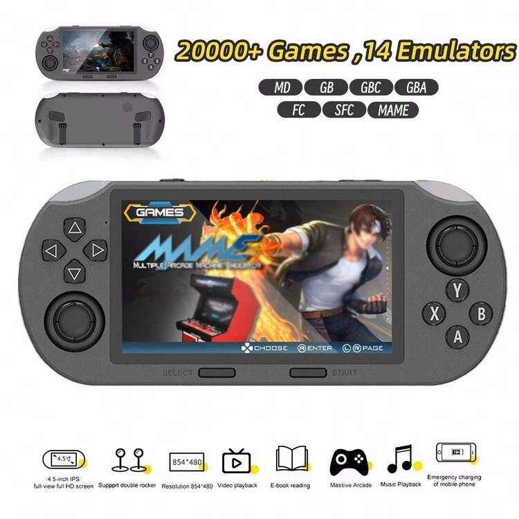 SF3000 Handheld Game Player 4.5 Inch Retro Video Game Console Portable Handheld Game Consoles
