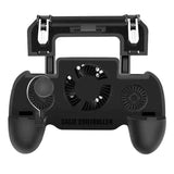 Close-up of the SP+ mobile controller joystick and cooling vents