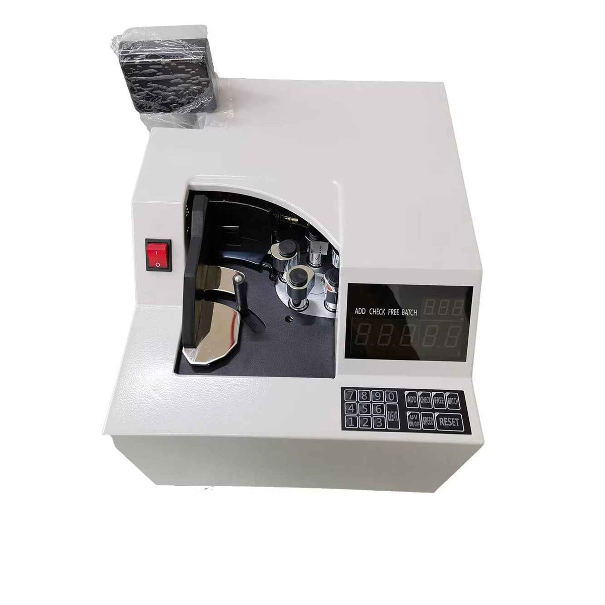 Speed-X S129 Desktop Vacuum Banknote Counter with Customer Display Cash Counting Machine