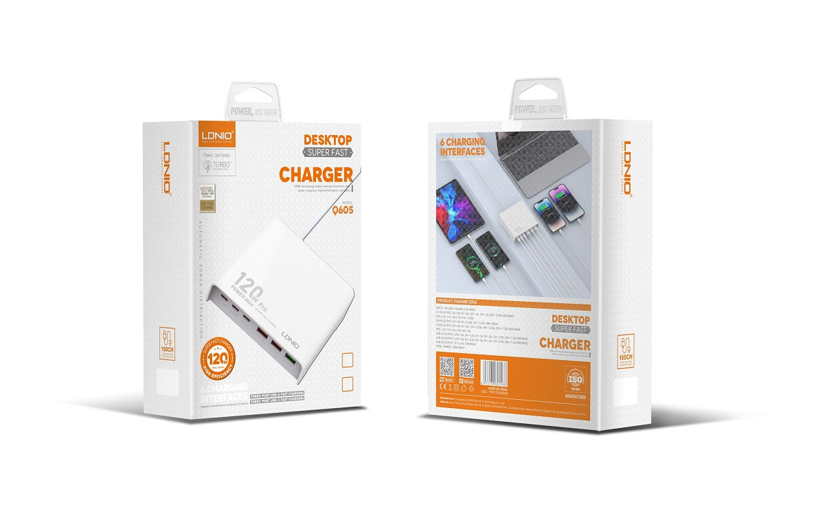 Transform Your Charging Experience with the LDNIO Q605 Multi-Ports Charging Station