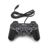Ucom JoyStick Gamepad Kit For PC Wired USB 2.0 Black Gamepad Joystick Joypad Game Controller For PC Laptop Computer For Win7/8/10 XP