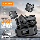 Plokama VM-80 Wireless Dual Microphone with Noise Reduction – iOS & Android