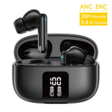 Aspor A639 ANC & ENC Wireless Earbuds | Bluetooth 5.4 | 26H Battery Life