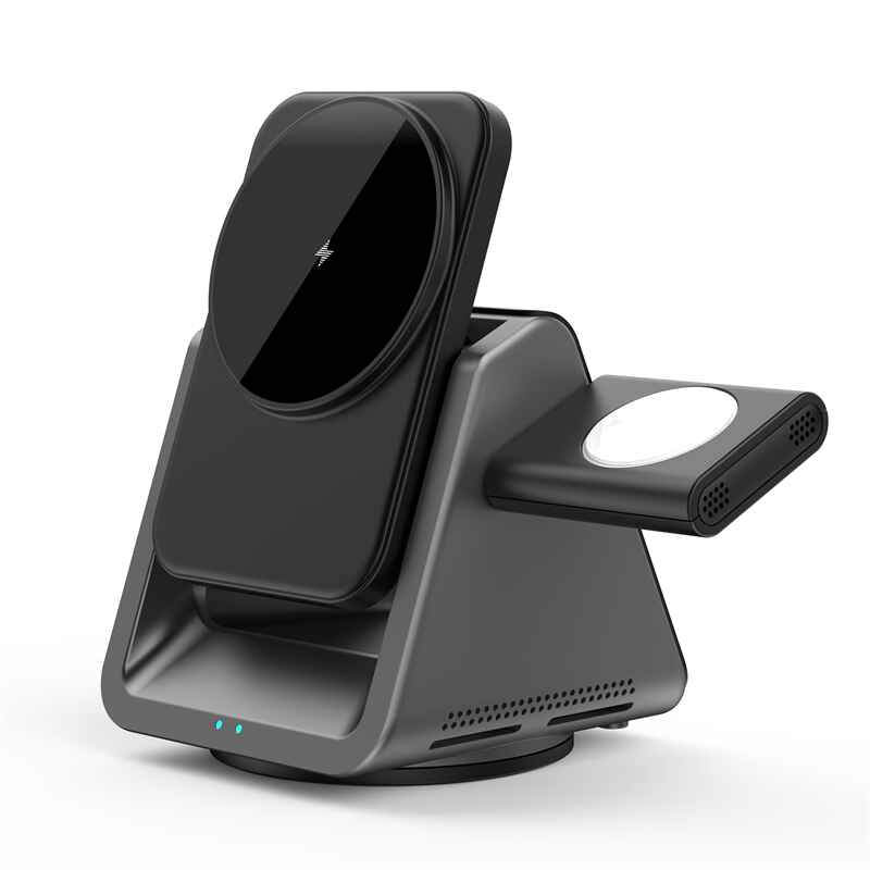 WIWU WI‐W018 3 in 1 Cableless charger for phone/ watch/ airpods