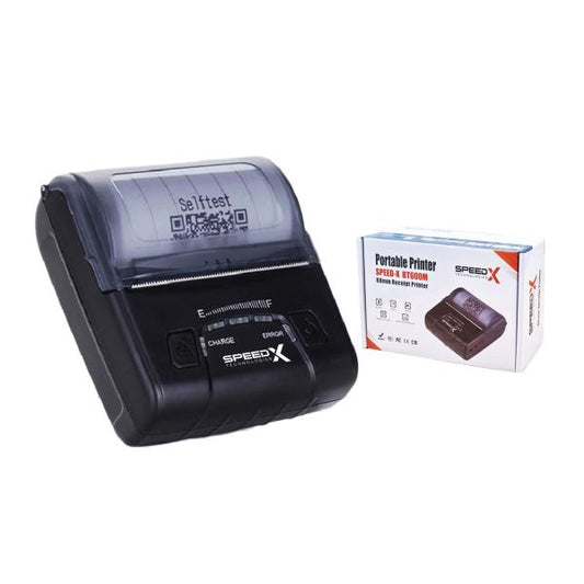 Speed-X BT600M Mini Portable Bluetooth + USB Printer 80MM